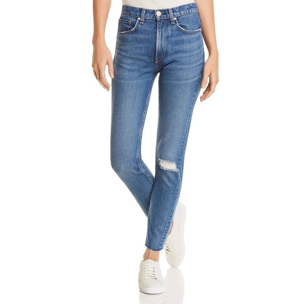 Rag & Bone - High Rise Ankle Skinny in Pamela